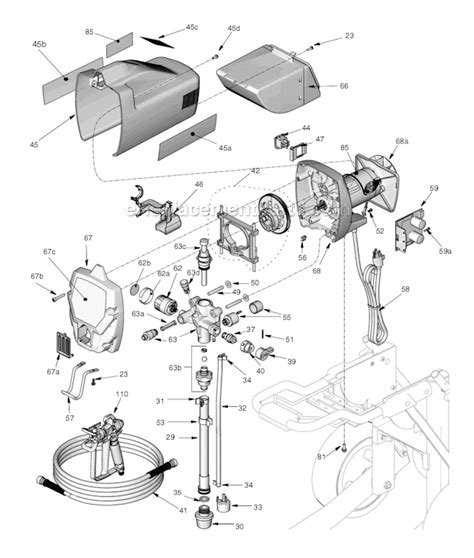See page 3 for model series information including. . Graco magnum pro x9 parts diagram